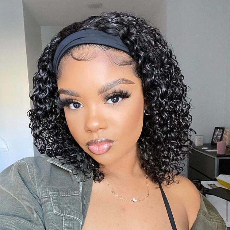 Headband Wig Waterwave - HairBoss Luxury Boutique